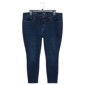 NYDJ Ami Skinny Jeans Size 16 Dark Wash Sure Stretch Lift Tuck Denim